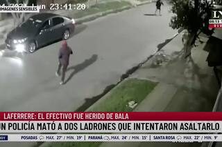 Un policía de la Ciudad resistió a los tiros el robo de su auto, mató a dos ladrones y resultó gravemente herido