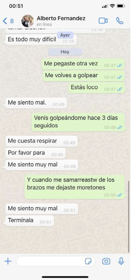 El enfrentamiento se traslado a los medios, con filtraciones de audios y chats