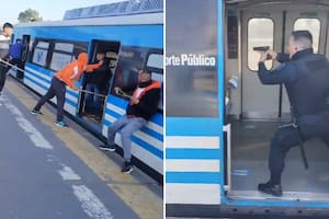 El enfrentamiento tuvo golpes y amenazas entre los bandos y la Policía Federal. Foto: captura