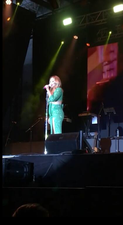 El enojo de Karina se volvi viral en las redes despus de tres aos y se sum a los anteriores donde se vio enojada a la cantante con sus tcnicos