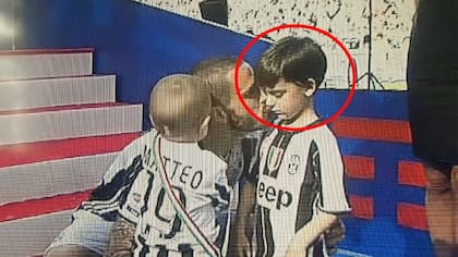 El enojo del hijo de Bonucci