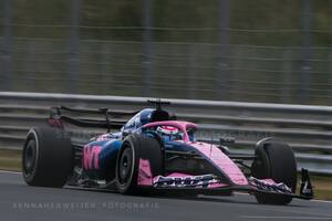 El ensayo de Franco Colapinto en el circuito neerlandés de Zandvoort