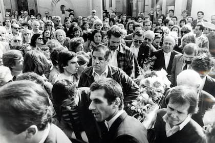 El entierro de Julio de Grazia fue en el Panteón de Actores del cementerio de Chacarita