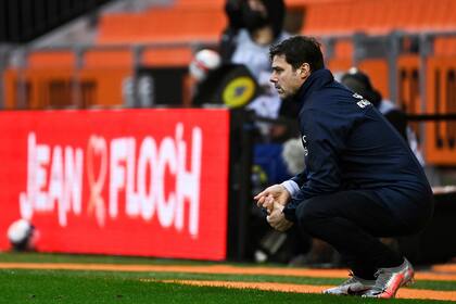 El entrenador argentino de Paris Saint-Germain, Mauricio Pochettino, sumó su primera derrota desde que es entrenador del cuadro parisino