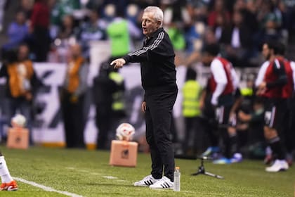 El entrenador de México, Javier Aguirre