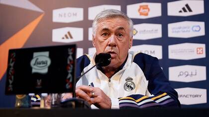 El entrenador del Real Madrid, Carlo Ancelotti, espera un duelo complicado ante el Aleti