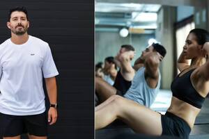 El entrenador Sergio Peinado aclara la forma correcta de hacer los abdominales