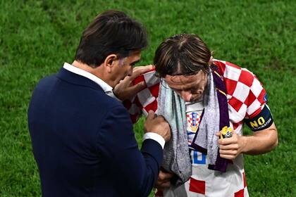 El entrenador, Zlatko Dalić, y la figura de Croacia, Luka Modrić, vuelven a enfrentar a la Argentina