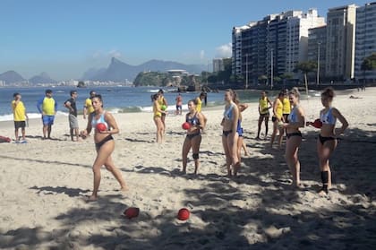 El entrenamiento de las Kamikazes en Brasil
