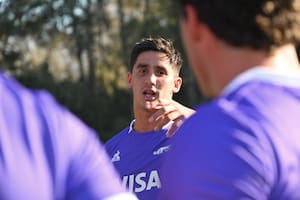 El entrenamiento de los Pumas, de cara a la revancha ante Inglaterra
