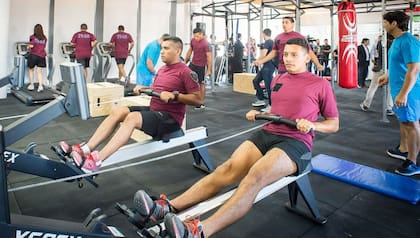 El entrenamiento es exigente