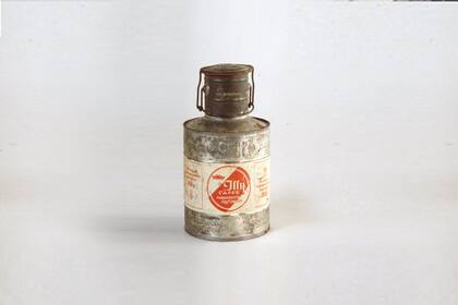 El envase original que se usaba para el café