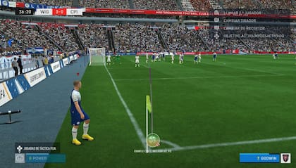 El envío de los tiros de esquina, un punto que mejoró en el FIFA 23