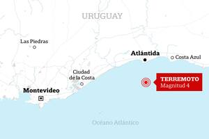 Uruguay tembló cerca de la costa y se sintió en todo el país