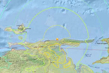 El epicentro fue en el mar