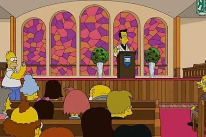 El episodio en la iglesia