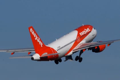 El episodio ocurrió durante un vuelo de EasyJet (foto de archivo)