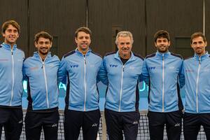 El equipo argentino, con Javier Frana a la cabeza, visita a Noruega en la primera ronda de la Copa Davis 2025