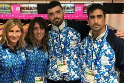 El equipo argentino de bowling que debutó en los Juegos Panamericanos