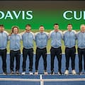 El equipo de Copa Davis ensaya en Corea del Sur tras una larga travesía: los debutantes prueban la superficie