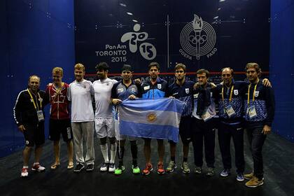 El equipo argentino de squash logró una nueva medalla