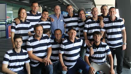 El equipo argentino en Pesaro