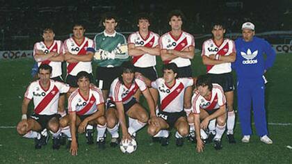 El equipo campeón de la Libertadores 1986