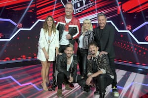 El equipo completo de La Voz Argentina.
