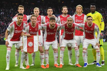 El equipo de Ajax que disputó una gran Champions League en el año 2019