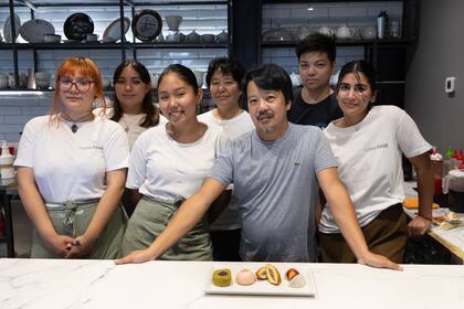 El equipo de Casa Tsuji.