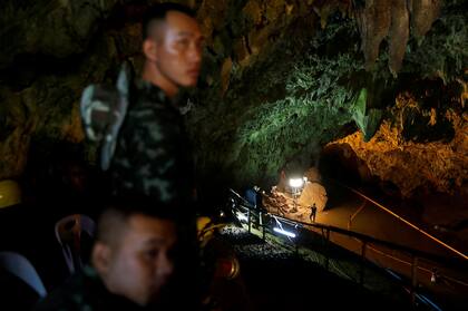 Los pasadizos de las cuevas se vuelven inaccesibles por partes