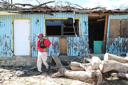 El equipo de GSD ayudó con la reconstrucción después de que el huracán Matthew golpeara el Caribe