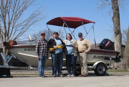 El equipo de investigadores de la WUAA realizó la inspección de cinco horas en Wisconsin