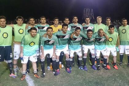 El equipo de La Emilia, en esta edición de la Copa Argentina