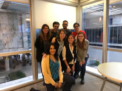 El equipo de LN Data- Momi Peralta Ramos, Nicolás Bases, Cristian Bertelegni, Romina Colman, Gabriela Miño, Gabriela Bouret, Bianca Pallaro y Florencia Rodríguez Altube