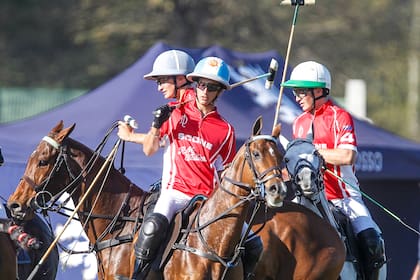 El equipo de los primos fue una realidad en el Abierto del Jockey Club. Lolo también cree que van a jugar juntos en Palermo