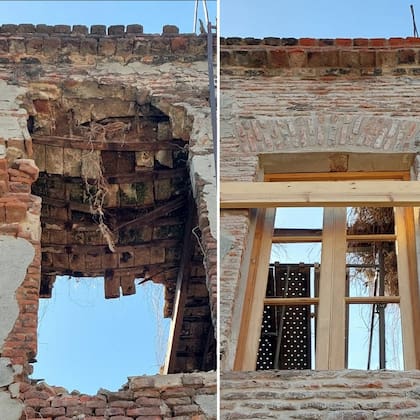 El equipo de Patrimonio de la Ciudad está abocado a la primera etapa de consolidación del Almacén El Triunfo