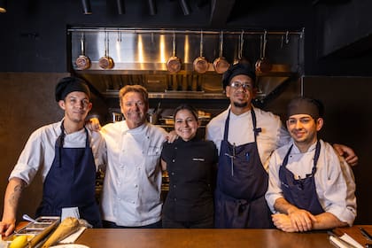 El equipo del restaurante