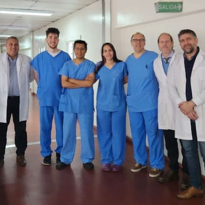 El equipo del hospital Carlos Bocalandro que fabrica las prótesis con impresoras 3D