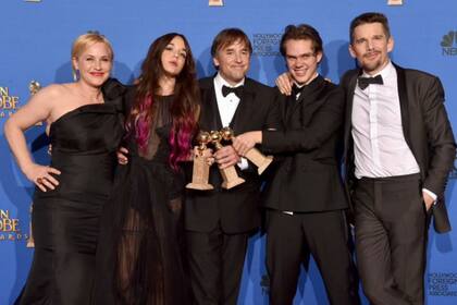 El equipo detrás de Boyhood, feliz con su Globo de Oro