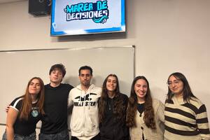 El equipo, detrás de "Marea de Decisiones"