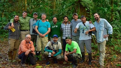 El equipo expedicionario que descubrió la Ciudad Perdida del Dios Mono