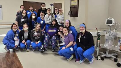 El equipo médico del hospital está satisfecho con la recuperación de López