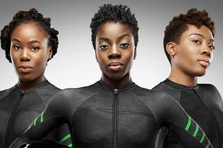 'Nigeria bajo cero': empezaron con un trineo de madera y competirán en los JJOO