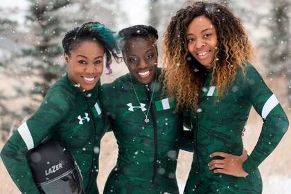 El equipo nigeriano que participará de los Juegos Olímpicos de Pyeongchang
