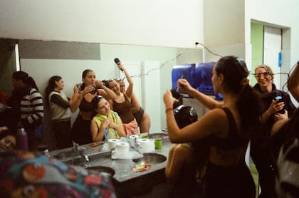 El equipo que formó parte de "Ninfas" fue 100% femenino