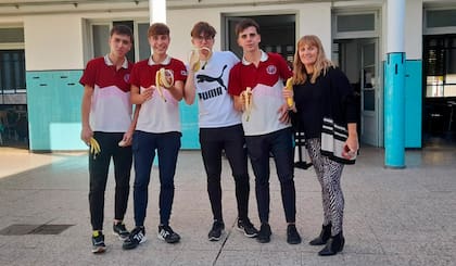 El equipo “Selección Mágica” del Instituto Secundario Oncativo, en Córdoba