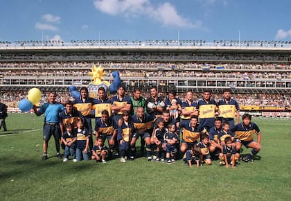El equipo titular de Boca que jugó ante Independiente en el 0-0 del 29 de noviembre de 1998