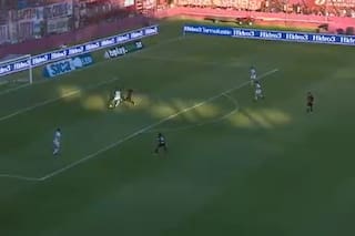 El error del arquero para el 1-1 de Colón en un Lanús que estuvo más cerca de perder