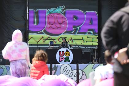 El escenario del Kidzapalooza, uno de los lugares preferidos de los más chicos 